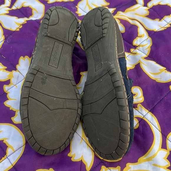 Blue suede loafers - Picture 2 of 2